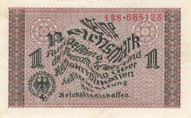 1 Mark 1939 Serie 148